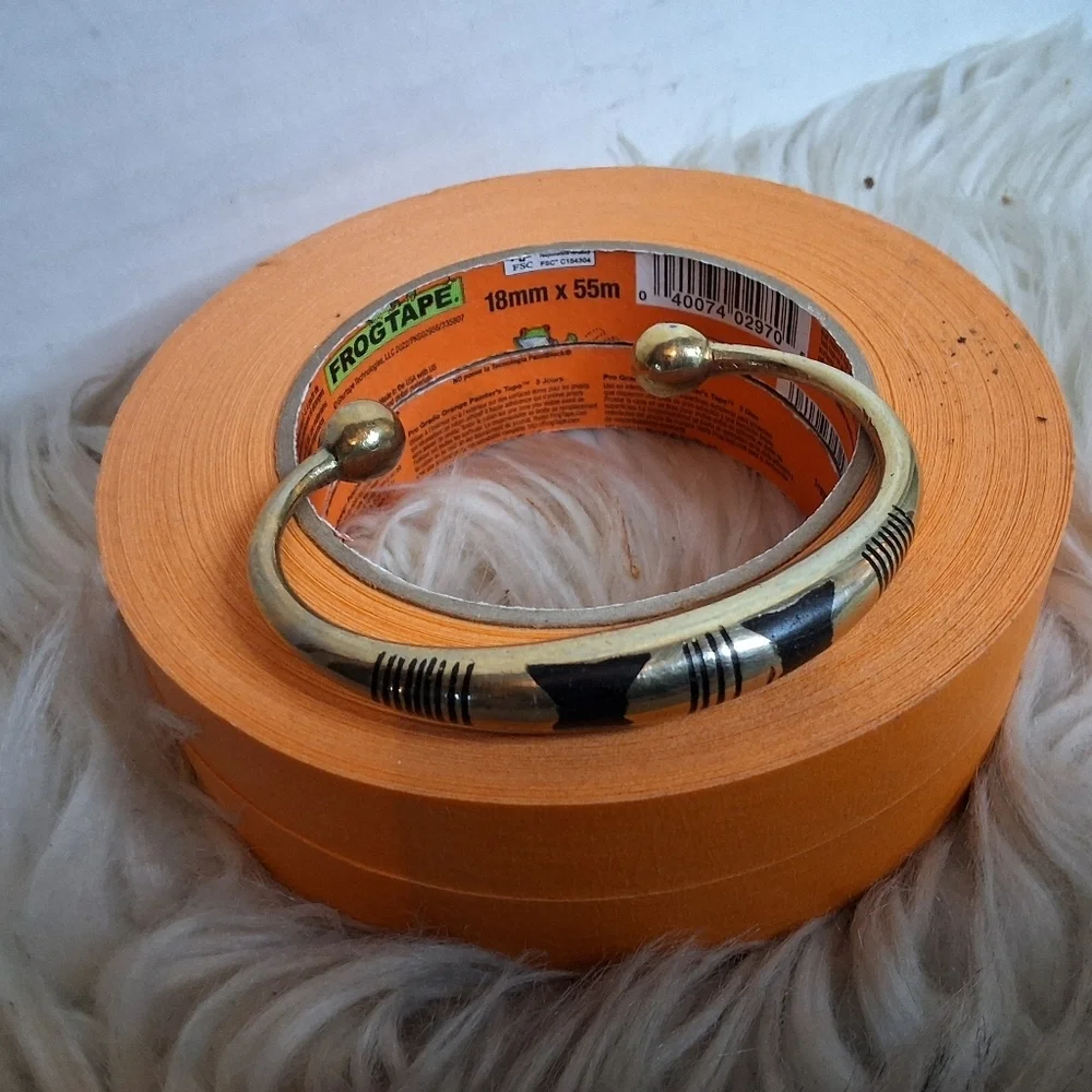 Tribal Look unisex Brass Open Cuff NWOT